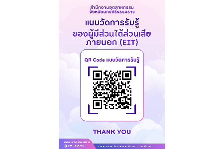 แบบวัดการรับรู้ของผู้มีส่วนได้ส่วนเสียภายนอก (EIT)