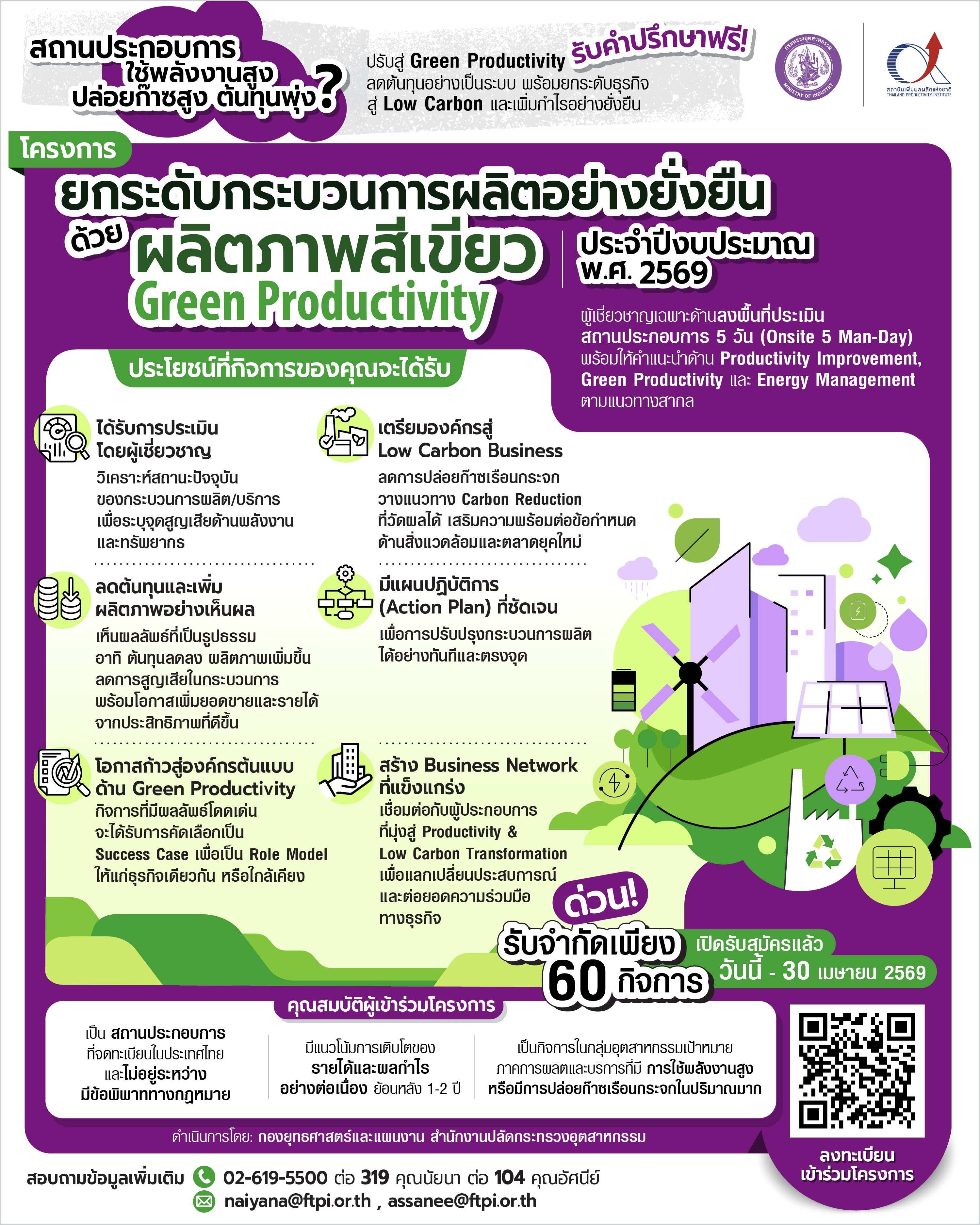 Flyer Green Productivity